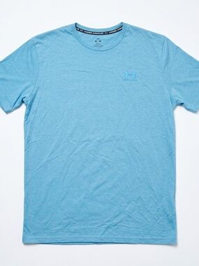 Under Armour Men's Loose Fit T-Shirt – Light Blue Heather – Size Medium